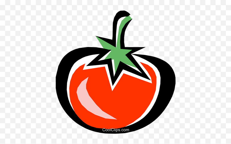 Tomato Royalty Free Vector Clip Art Illustration - Food0721 Cirque Du Fer A Cheval Png,Tomato Icon