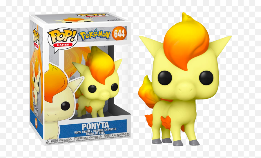 Funko Pop Pokemon - Ponyta 644 The Amazing Collectables Png,Vulpix Icon