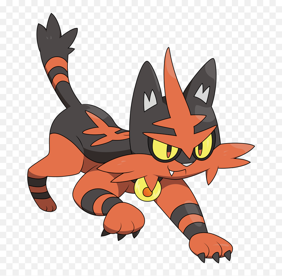 Pokemon 726 Torracat Pokedex Evolution Moves Location Stats - Pokemon Torracat Png,Incineroar Png