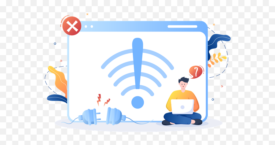 Lost Illustrations Images U0026 Vectors - Royalty Free Png,Wifi Icon Missing Mac