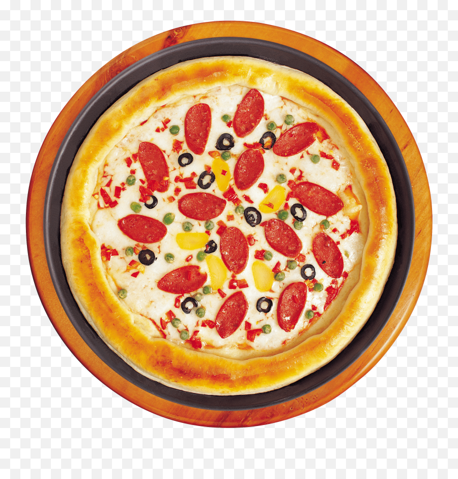 Download Pizza Png Image Hq - Pizza Top View Png,Pepperoni Pizza Png