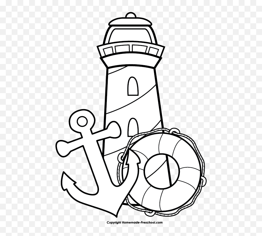 Free Lighthouse Clipart 3 - Clipartingcom Lighthouse Clipart Black And White Png,Lighthouse Clipart Png