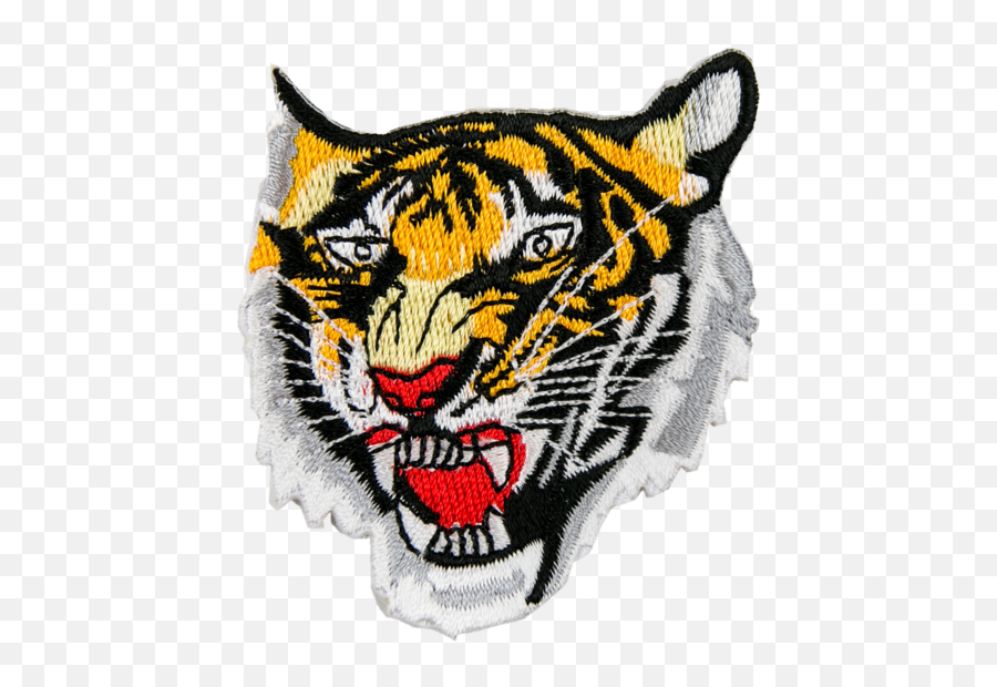 Download 1332 Small Tiger Head Patch - Tiger Head Patch Bengal Tiger Png,Tiger Head Png