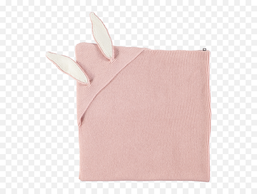 Download Knitted Floppy Bunny Ears Blanket Pink U0026 Ivory - Serpentine Lido Png,Blanket Png