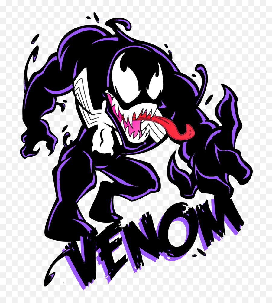 Download Spider Man Art Carnage - Venom Chibi Png Full Venom Png,Venom Transparent
