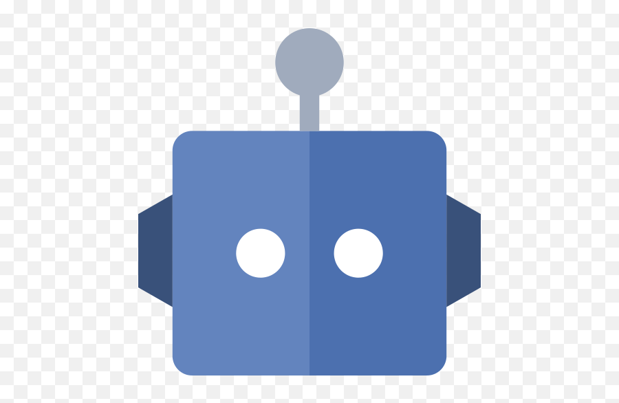 Robot Icon - Flat Robot Icon Png,Robot Head Png