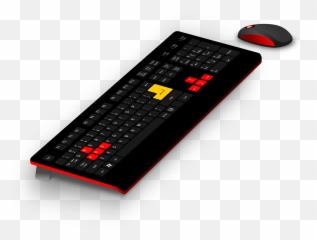 Gaming Keyboard And Mouse Clipart - Pc Gaming Icon Png,Razer Keyboard Png