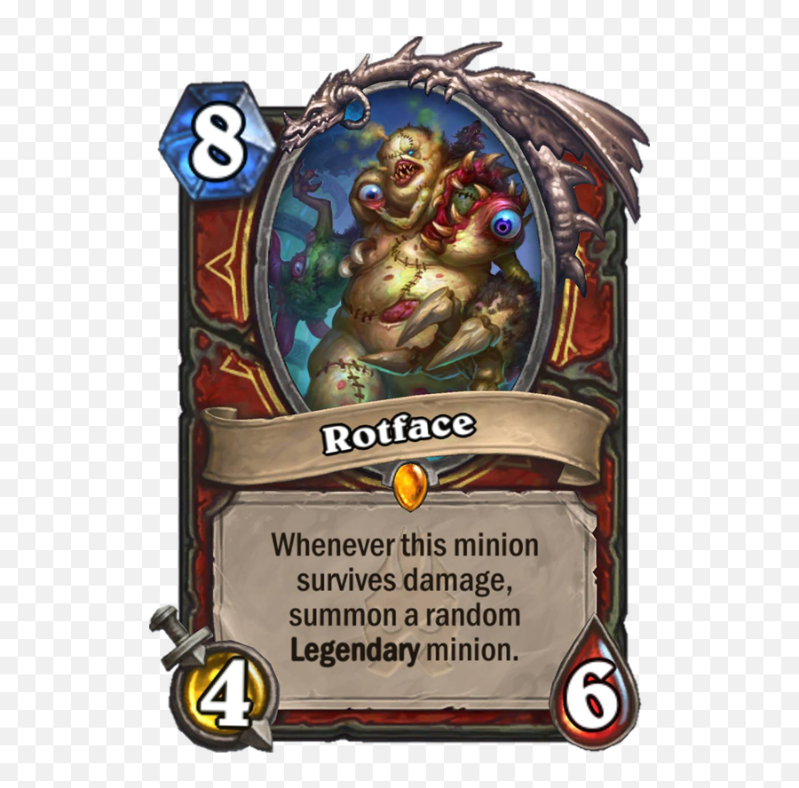 Rotface - Hearthstone Top Decks Hearthstone Ashes Of Outland Cards Png,Wutface Png