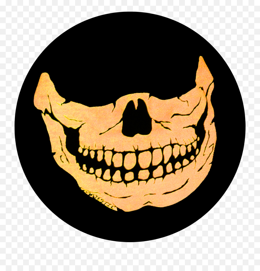 Glow In The Dark Orange Skull Majestic Fire Apparel - Skull Png,Orange Glow Png