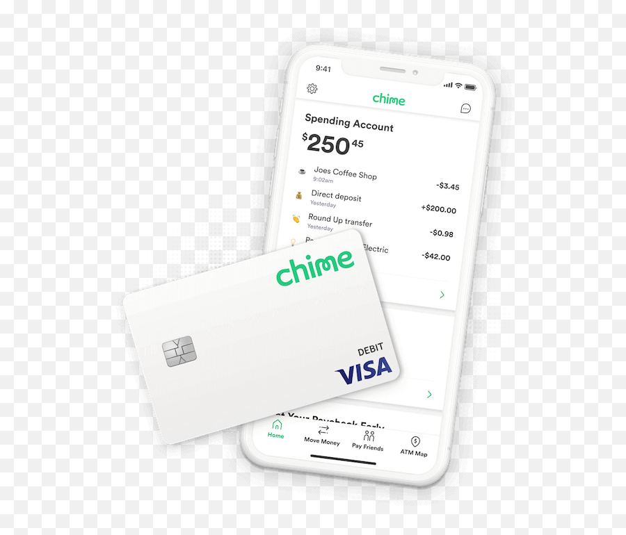 Chime - Banking With No Hidden Fees And Free Overdraft Chime Bank Card Png,Free Png Images