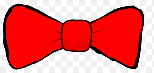 Bowtie Red Tie - Clip Art png