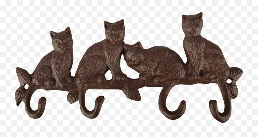 Cat Tail Hooks - Esschert Design Wieszak Koty Png,Cat Tail Png