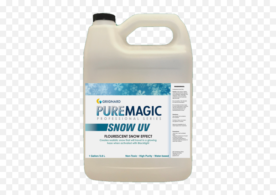Grignard Fx Puremagic Snow Uv - Plastic Png,Snow Effect Transparent