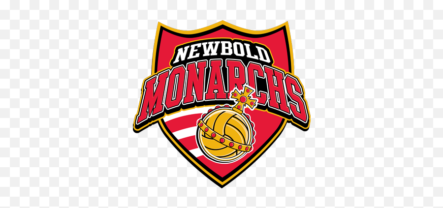 Download Newbold Monarchs Volleyball Team Logo Png Image - Volleyball,Volleyball Logo