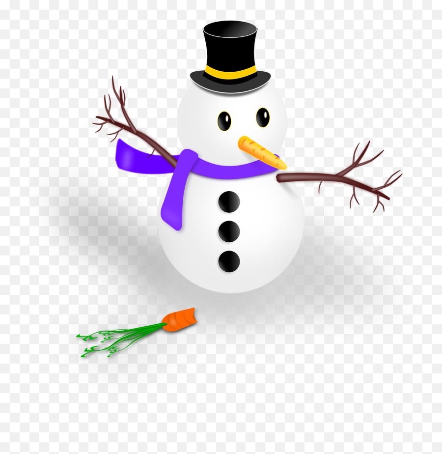 Snowman Drawing Transparent - Free Image On Pixabay Boneka Salju Png,Christmas Hat Transparent Background