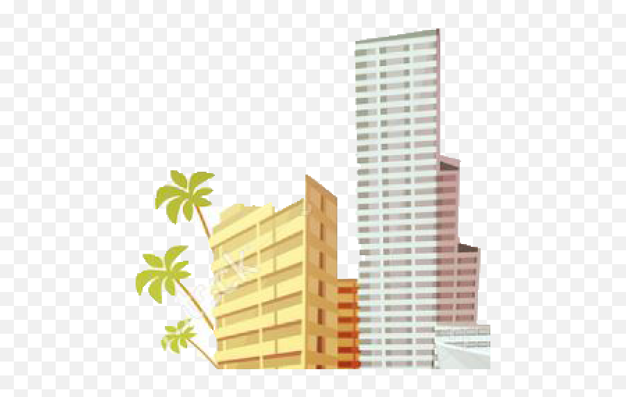 Cropped - Palmspng Tower Block,Palms Png