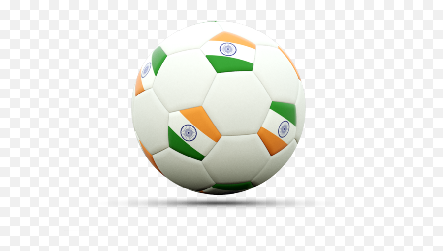 Png Indian Football - Indian Flag With Football Burkina Faso National Football Team,Football Clipart Png