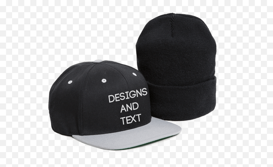 Clip Black And White Stock Custom Caps Hats Beanies - Custom Customized Hat Png,White Hat Png