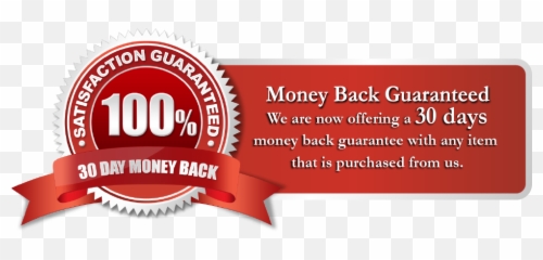 We Offer A 30 Days Money Back Guarantee - 100 Satisfaction Guarantee Png,30 Day Money Back Guarantee Png
