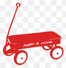 Transparent Little Red Wagon - Toy Wagon Png,Wagon Png