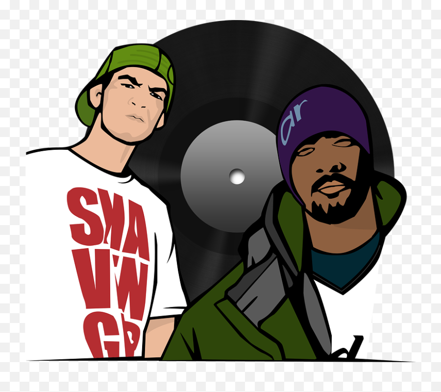 Rap Hip Hop Dj - Effects Of Rap Music Png,Rap Png - free transparent ...