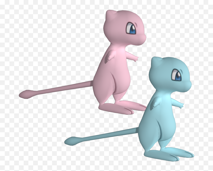 151 Mew - Pokemon Models In 3ds Png,Mew Png