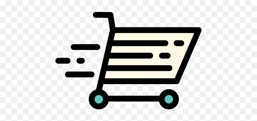 Shopping Cart Png Icon - Supermarket Cart Vector Png,Shopping Cart Png