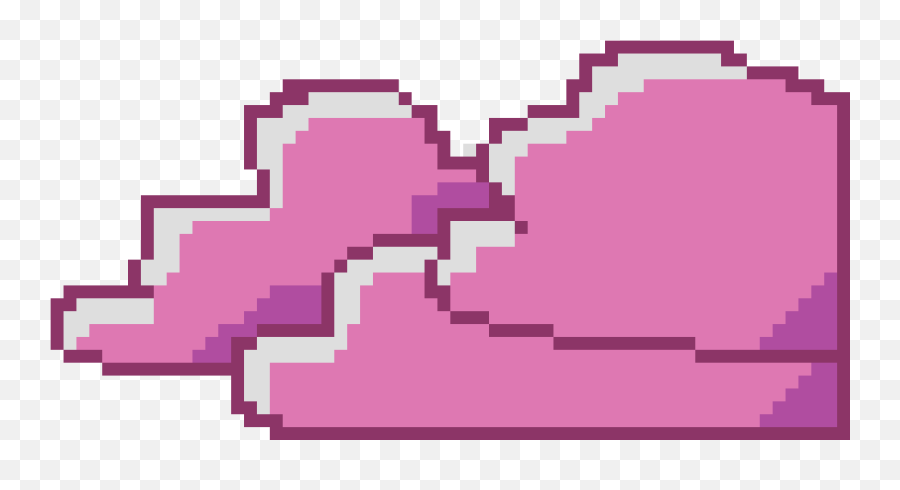 Clouds Pixel Art Maker - Pink Pixel Clouds Png,Pink Clouds Png