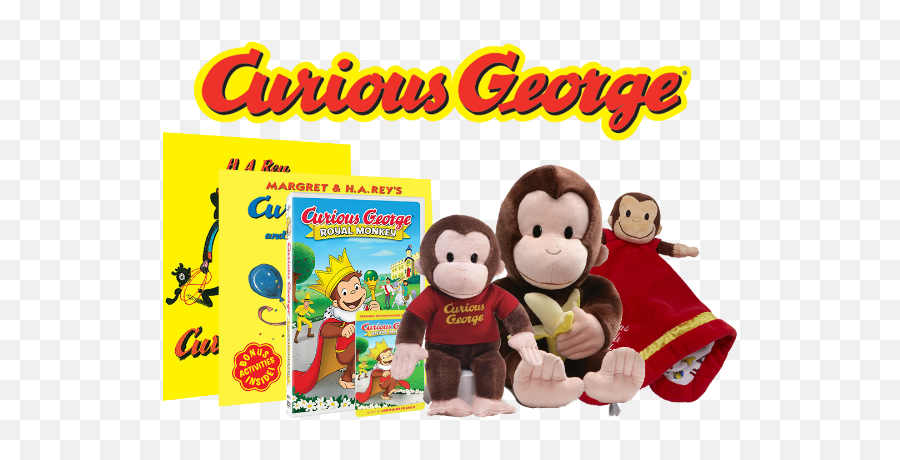 Curious George Royal Monkey Now Available - Curious George Man Yellow Hat Png,Curious George Png