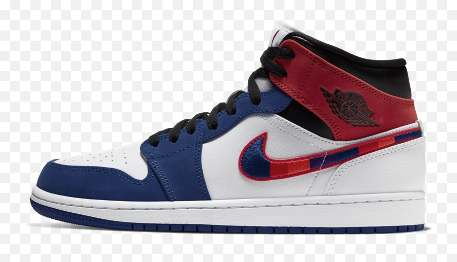 Air Jordan 1 Mid Multi Color 852542 146 - Mid Se Air Jordan 1 Png,Air Jordan Png