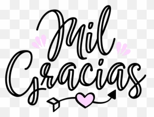 Mil Gracias - Transparent Muchas Gracias Png,Gracias Png