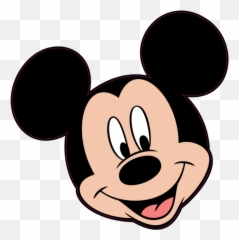 Imagens Mickey Mouse Png - Face Outline