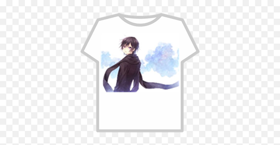 Cute Anime Guy Partly Transparent T - Halloween T Shirt Roblox