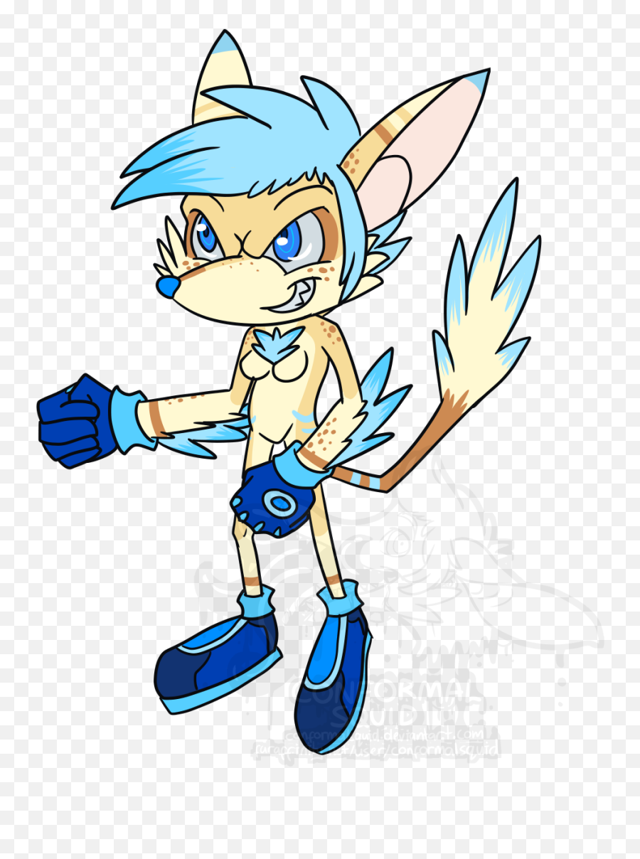 Kayden The Sanic Weasyl - Kayden The Hedgehog Png,Sanic Transparent