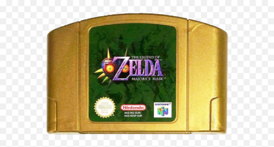 Zelda Majoras Mask Pal Clear Cartage - Legend Of Zelda Mask Cartridge Png,Majora's Mask Png