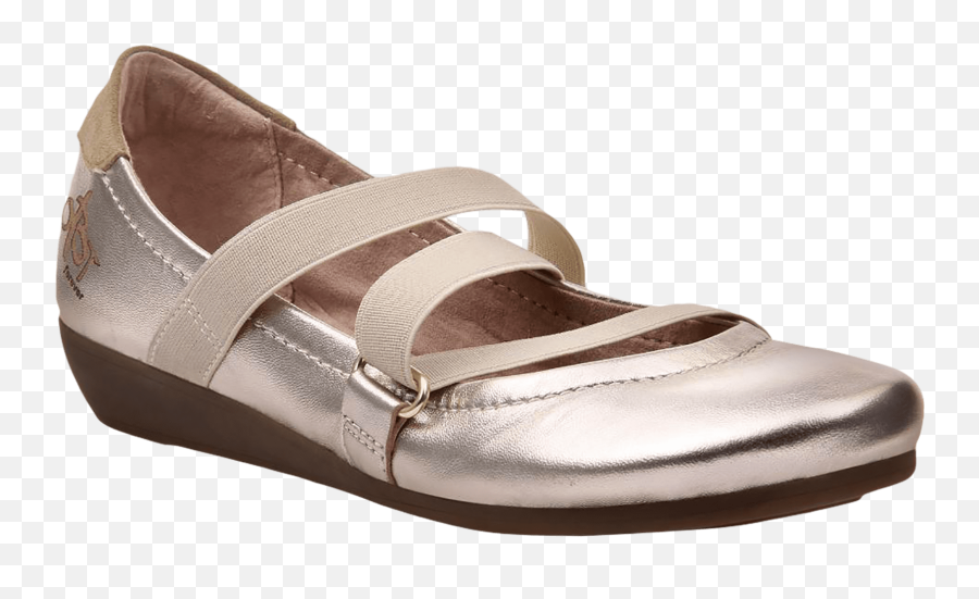 Anora In Old Gold Ballet Flats - Round Toe Png,Ballet Shoes Png