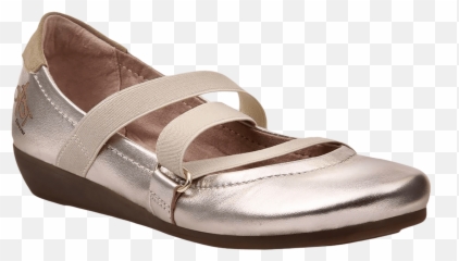 Anora In Old Gold Ballet Flats - Round Toe Png,Ballet Shoes Png