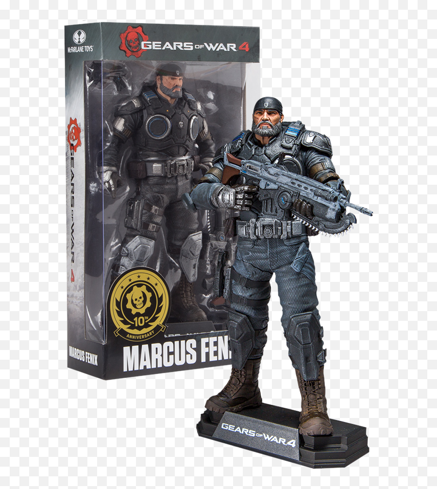 Gears Of War 4 Marcus Fenix 7 - Gears Of War Marcus Action Figure Png,Gears Of War 4 Png