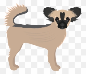 Long Hair Chihuahua Png - Small Greek Domestic Dog Clipart Animal Figure,Chihuahua Png