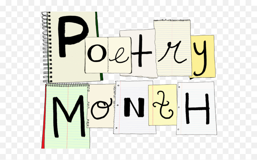 Download Desk Clipart Poetry - April Is National Poetry April National Poetry Month Png,April Png