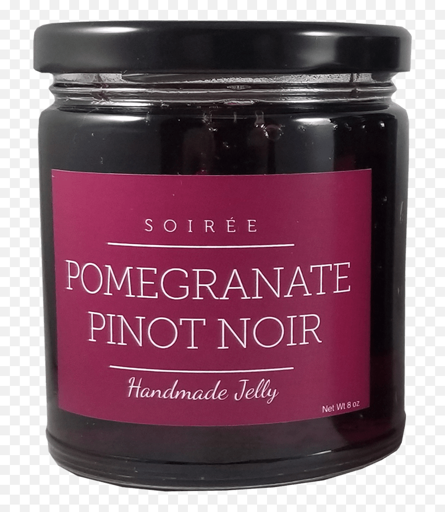 Pinot Noir Pomegranate Jelly - Chutney Png,Jelly Jar Png