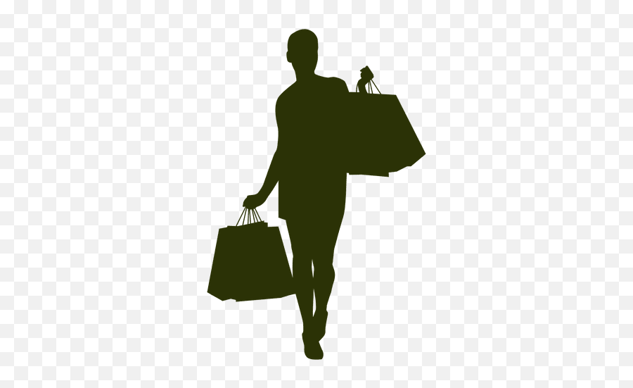 Transparent Png Svg Vector File - Mulher Com Sacolas Shopping,People Shopping Png