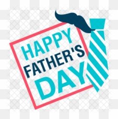 Father Day Logo Icon Of Flat Style - Horizontal Png,Fathers Day Logo