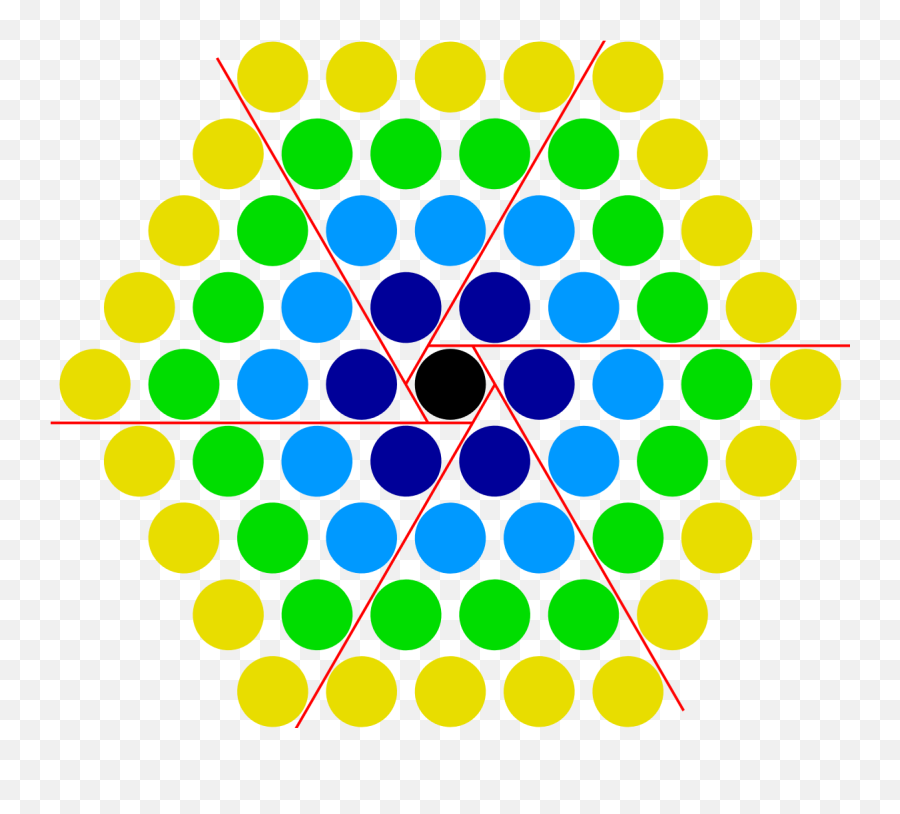 Centered Hexagonal Number Wikipedia - Hexagon Centred Hexagon Number Png,Transparent Hexagon Pattern