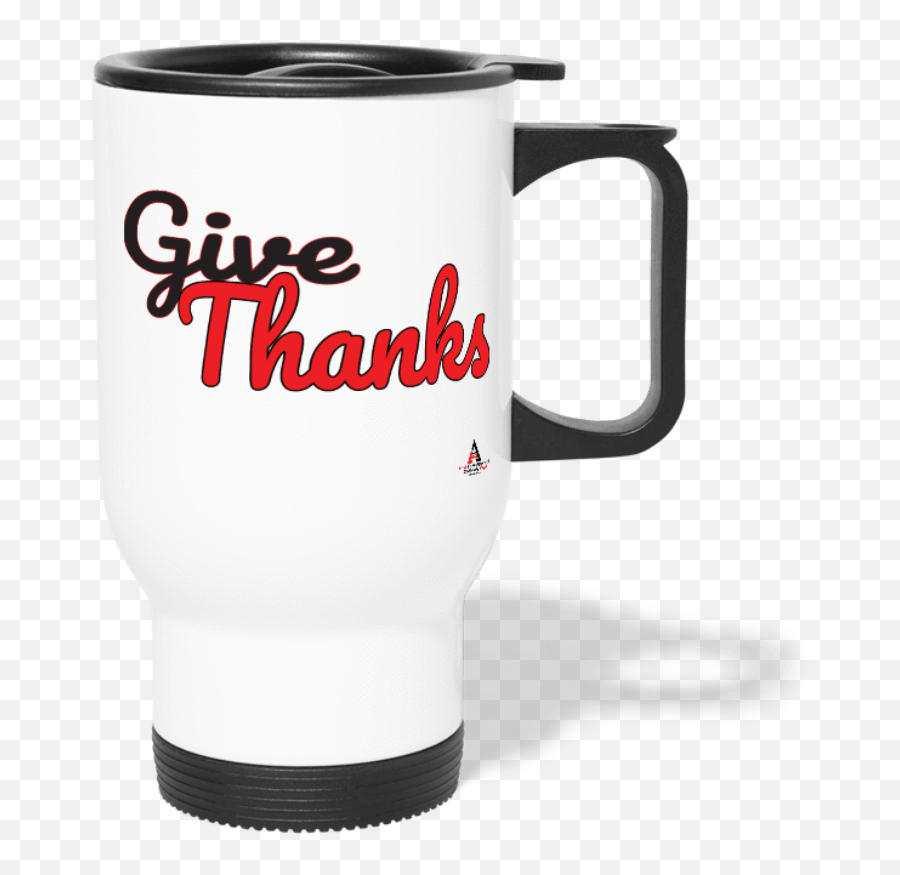 Give Thanks Travel Mug - Mug Png,Give Thanks Png