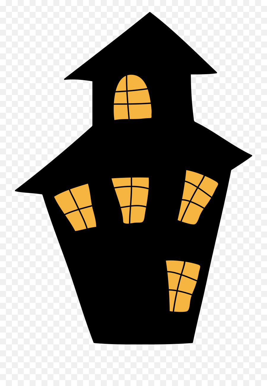 Library Of Free Clipart Download Image A House - Scary Halloween House Clipart Png,Houses Png