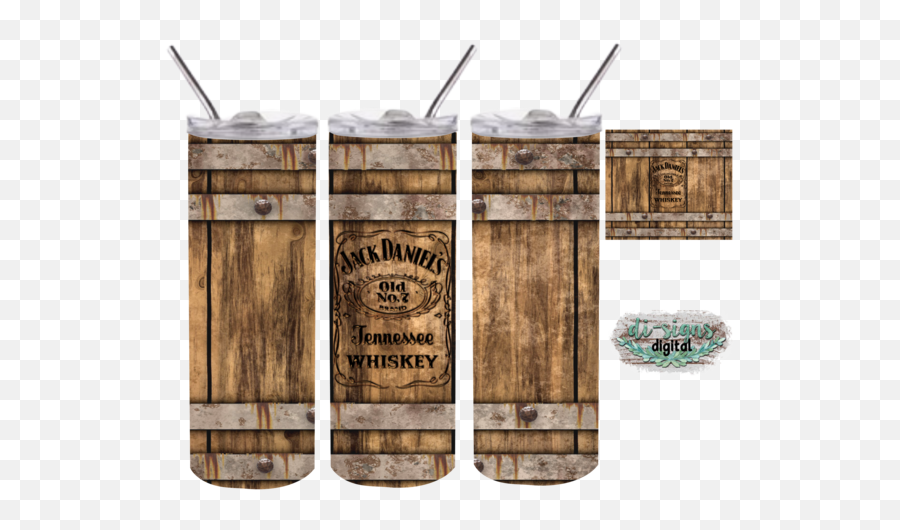Barrel Jack Daniels Digital Image For - Png Sublimation Skinny Tumbler Png,Tumbler Png