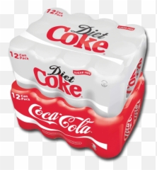 Coca - cola Diet Coke Can Pack 12x330ml Pepsi Cola Box png