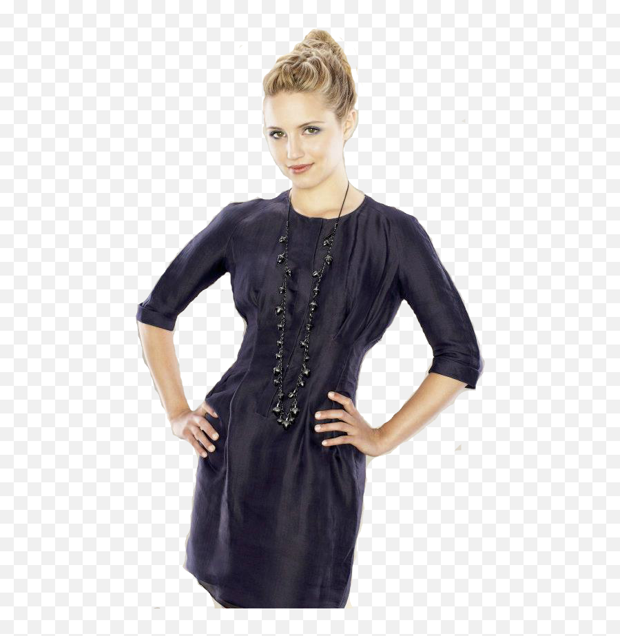 Download Dianna Agron Png Image - Diana Agron In Black Dress,Dianna Agron Png