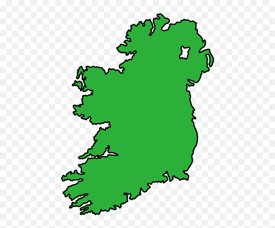 Ireland Map Eire - Transparent Ireland Map Png,Ireland Png
